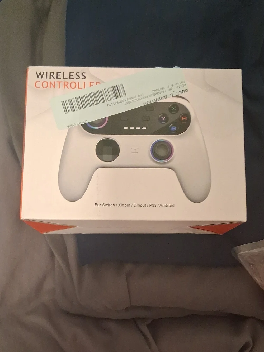 Wireless Game Controller for Switch / PS3 / Android - White